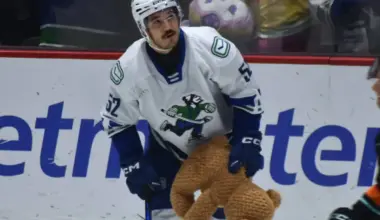 Vancouver Canucks organization announces the sudden departure of 26-year-old winger