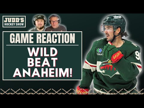 Jesper Wallstedt SHUTS OUT the Anaheim Ducks in Minnesota Wild win! – SKOR North