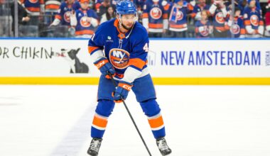 Long Island native Marshall Warren shines in Islanders home debut
