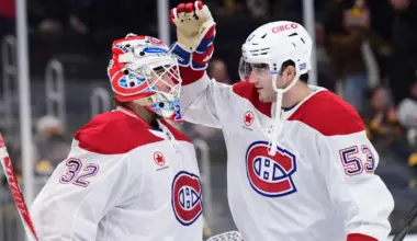 Noah Dobson shows veteran poise with clever in-game gesture against Bruins