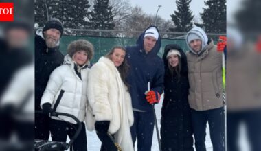 NHL holiday moment: Connor McDavid, Leon Draisaitl, and Mattias Ekholm enjoy Christmas Eve ODR skate | NHL News