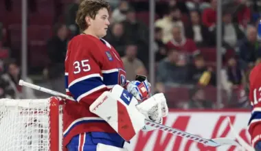 The plan with Samuel Montembeault could change again due to the play of Fowler and Dobes