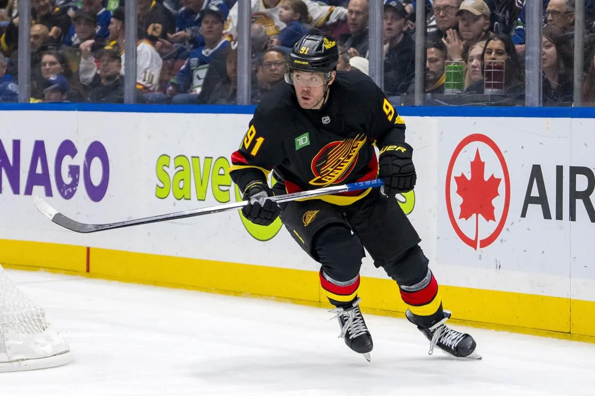 Former Vancouver Canucks forward finds himself in difficult situation overseas in KHL