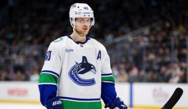 Canucks forward Elias Pettersson to return vs. Sharks