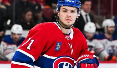 Montreal Canadiens will be without Jake Evans 4-6 weeks