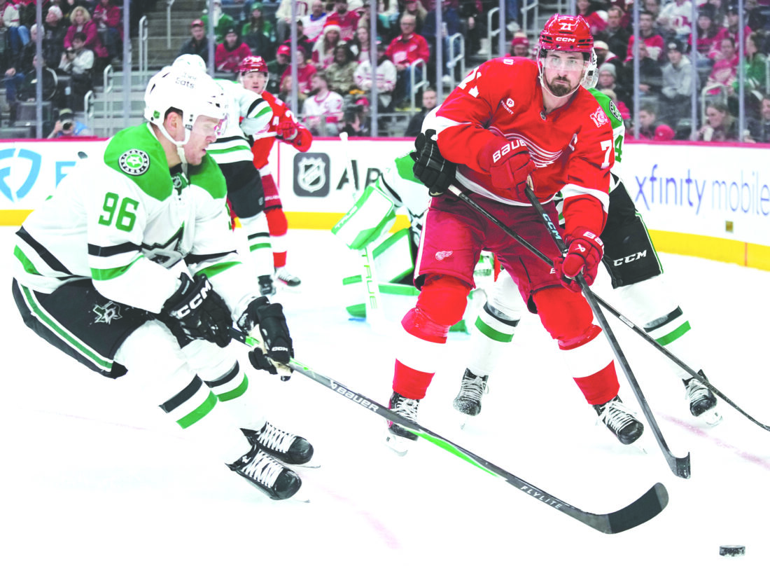 Wings’ Larkin displays scoring talent with tying, winning goals vs. Stars | News, Sports, Jobs