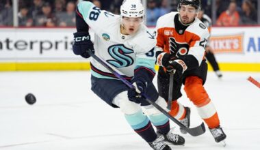 Flyers, Kraken come off holiday break riding high
