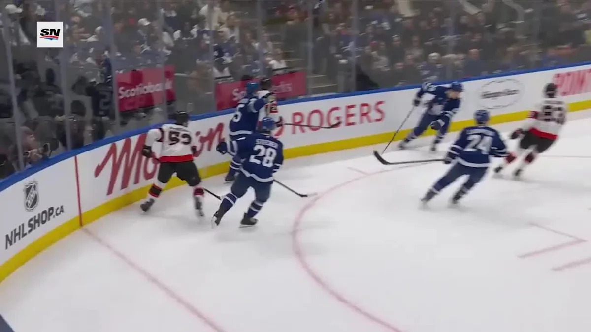 Nick Cousins with a Goal vs. Toronto Maple Leafs