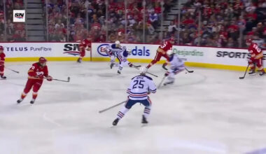 Ryan Lomberg with a Goal vs. Edmonton Oilers