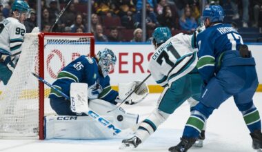 Macklin Celebrini (goal, assist), Sharks double up Canucks
