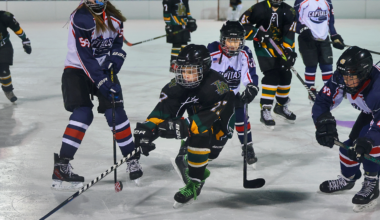 Opening Game Of 2025 Holiday Classic Hockey Tournament Between LAHA U12 Team & Santa Fe Capitals Ends In Tie