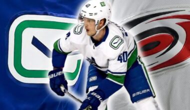 Elias Pettersson Hurricanes trade rumors