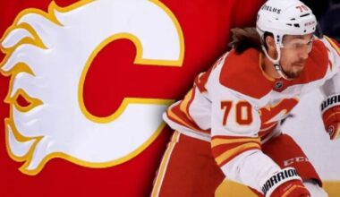 Calgary Flames forward Ryan Lomberg