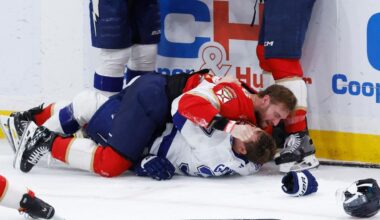 NHL fines Lundell and Sabourin for actions in penalty-heavy Panthers-Lightning game