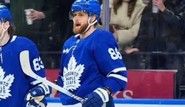 Maple Leafs make late lineup change following William Nylander's injury