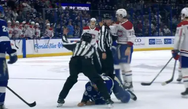 We finally know what Arber Xhekaj yelled on the ice after his fight with Scott Sabourin