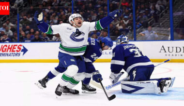 Seattle Kraken looks forward to its fifth straight win as struggling Vancouver Canucks visit on Monday night | NHL News