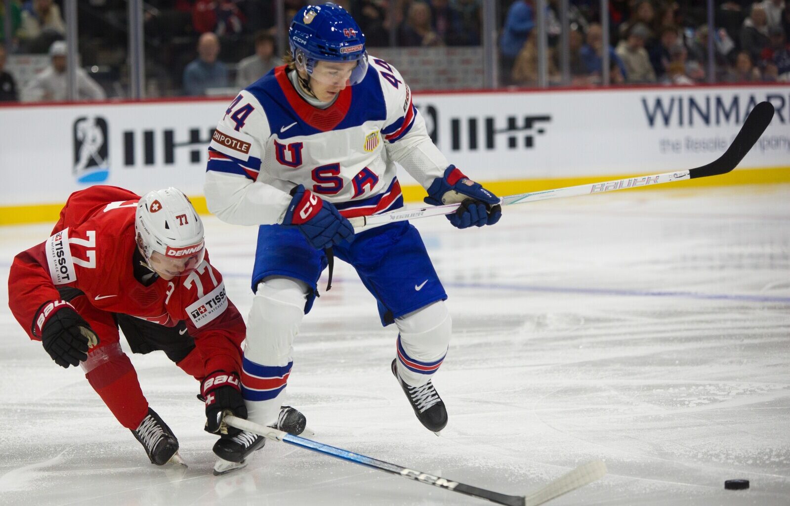 Bob Motzko provides update on US top D Cole Hutson