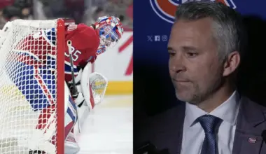 Martin St-Louis makes his intentions clear with Samuel Montembeault