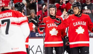 McKenna hat trick helps Canada complete demolition of Denmark at men's world junior hockey championship