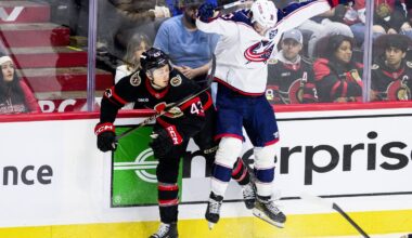 Columbus Blue Jackets down Senators 4-1 after late arrival in Ottawa