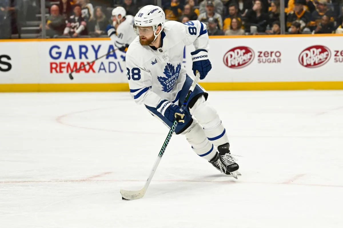 Toronto Maple Leafs provide update on William Nylander's status