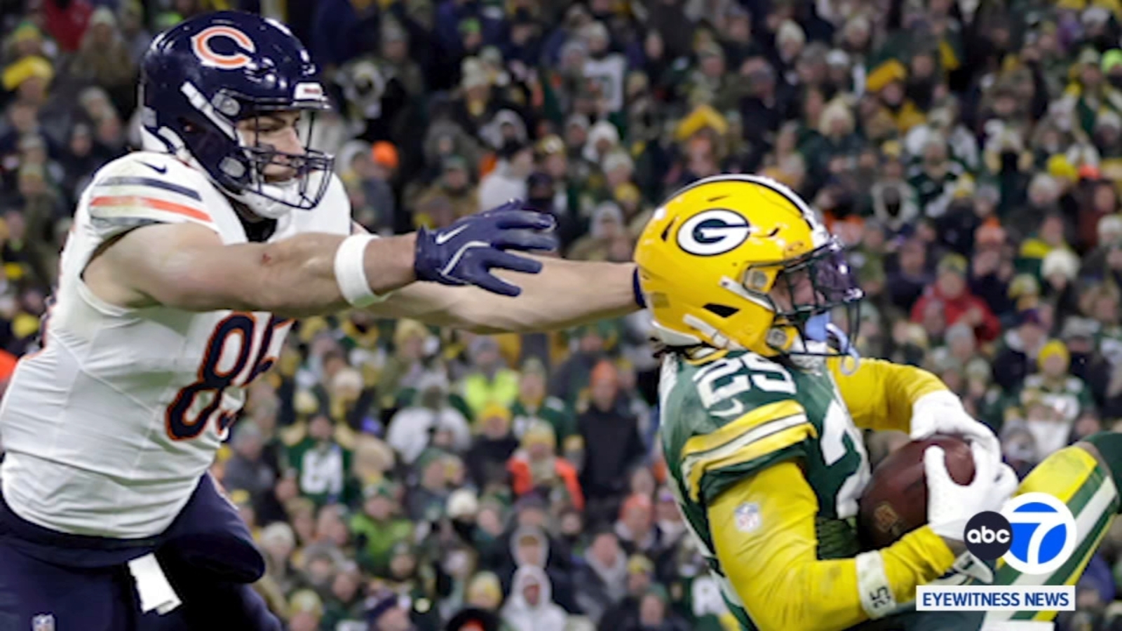 ABC7 Sports Overtime: Packers-Bears game tomorrow, college football playoffs, Chicago Blackhawks' Connor Bedard injured and more