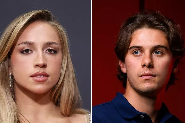 Tate McRae and Jack Hughes