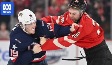 The ice hockey rink at the Milan-Cortina Winter Olympic Games is too small. The NHL is not happy