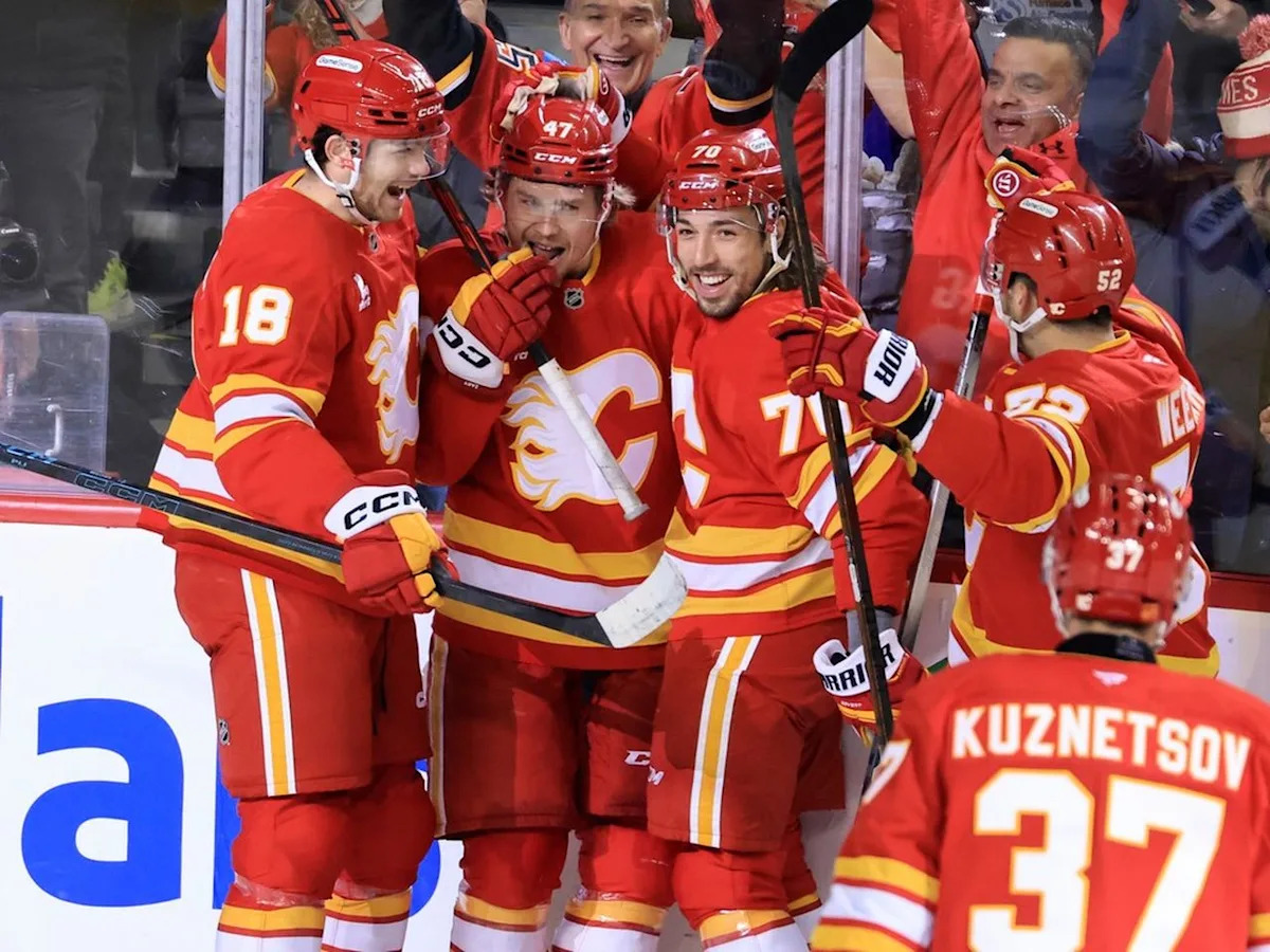 Three takeaways as Flames win, Lomberg scores and scraps on same shift