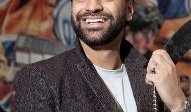 Lali Toor, the Founder of Apna Hockey, poses for a photo outside Rogers Place in Edmonton, Wednesday Nov. 26, 2025.