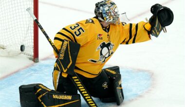 Penguins trade Tristan Jarry to Oilers for another goaltender, defenseman and 2029 2nd-round pick