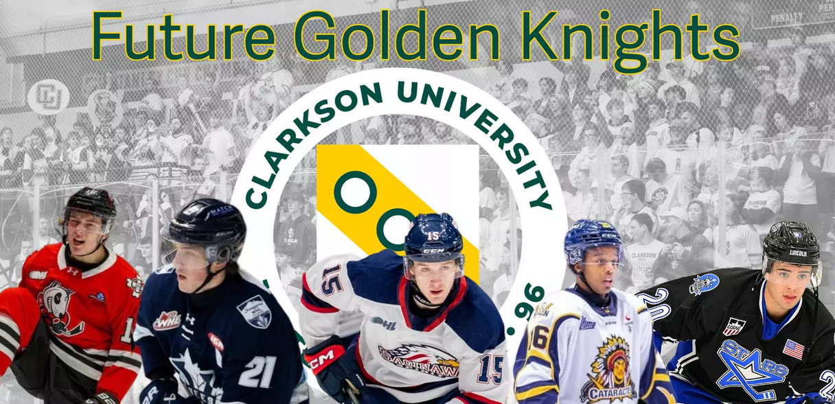 Clarkson hockey announces five commitments in early signing period