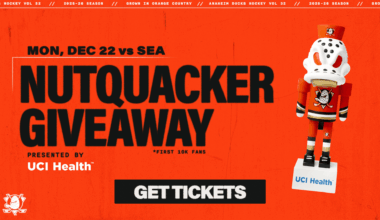 Win tickets to Ducks vs Kraken 12-22-25