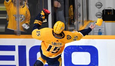 Craig Smith, a former Nashville Predator, announces retirement from NHL