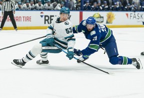 canucks vs sharks