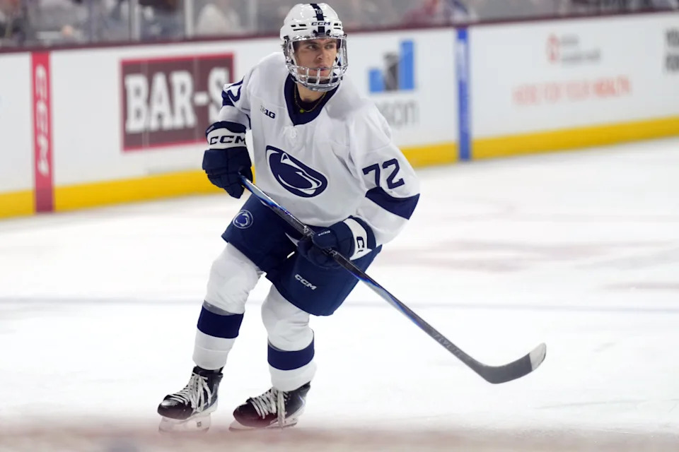 Penn State forward Gavin McKenna will play for Canada at the world juniors.