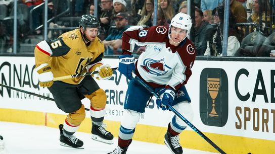 Knights defeated by Avalanche, 6-5, at T-Mobile Arena