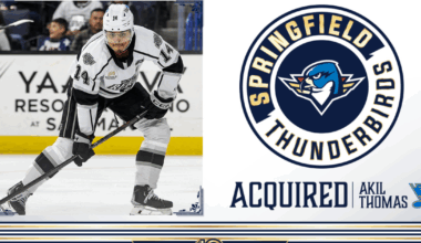 Springfield Thunderbirds | Blues Acquire F Akil Thomas from Kings