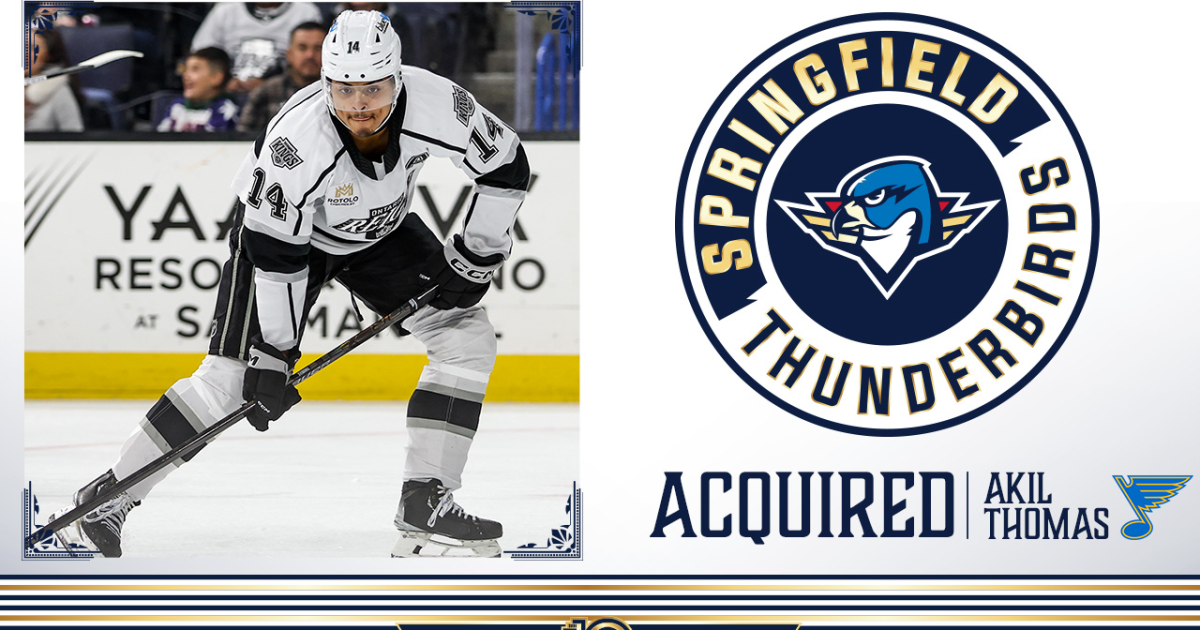 Springfield Thunderbirds | Blues Acquire F Akil Thomas from Kings
