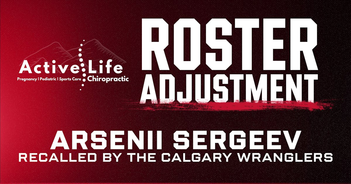 Rapid City Rush | ARSENII SERGEEV RECALLED BY CALGARY WRANGLERS