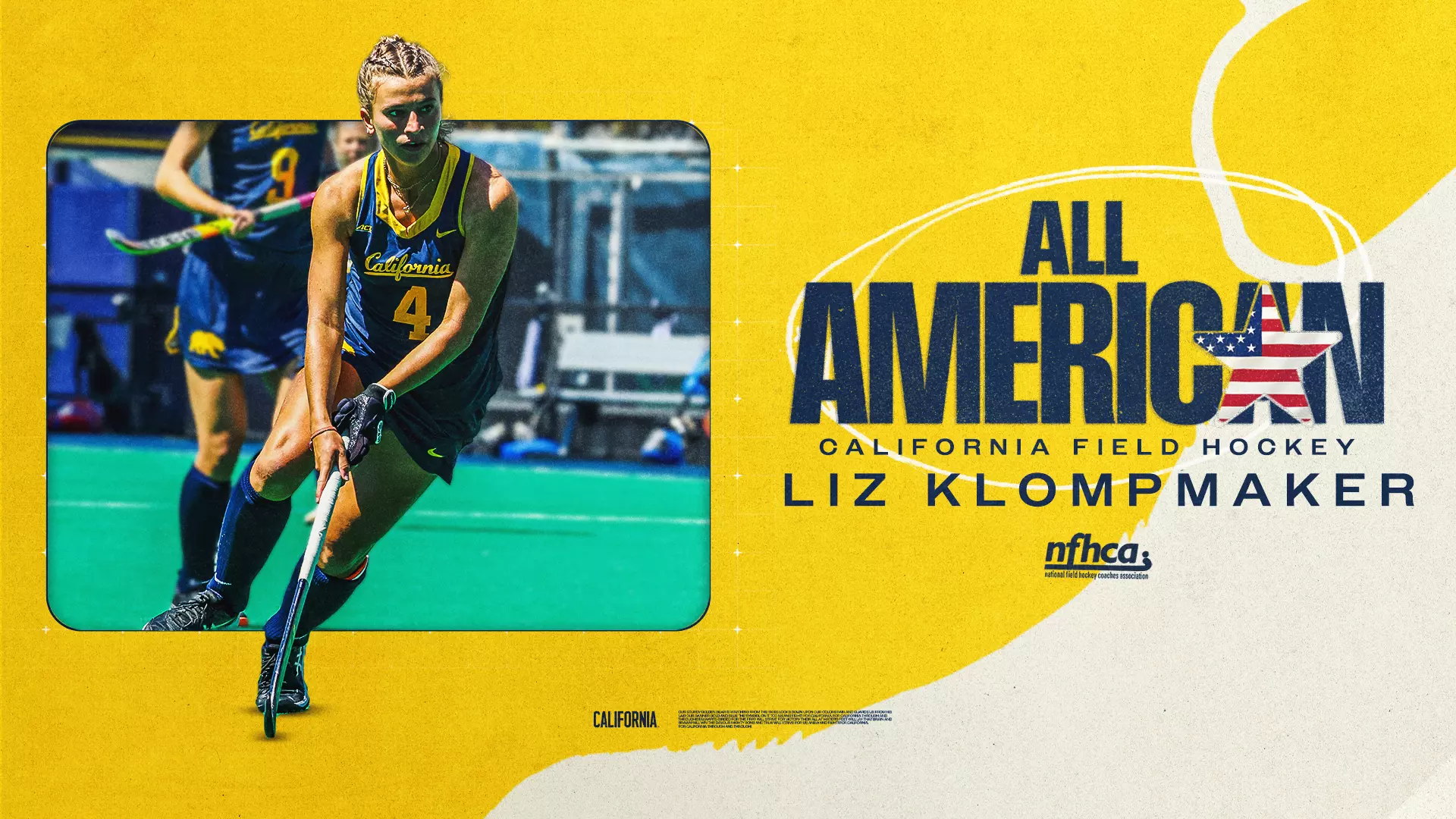 Klompmaker Named NFHCA All-American