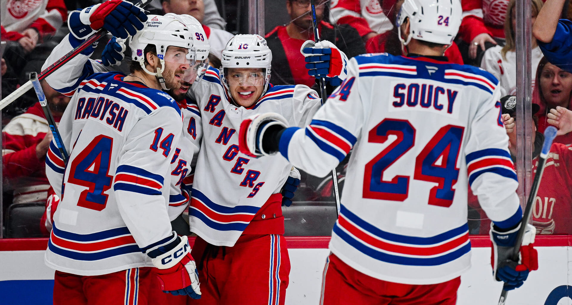 NHL: New York Rangers at Detroit Red Wings - Source: Imagn