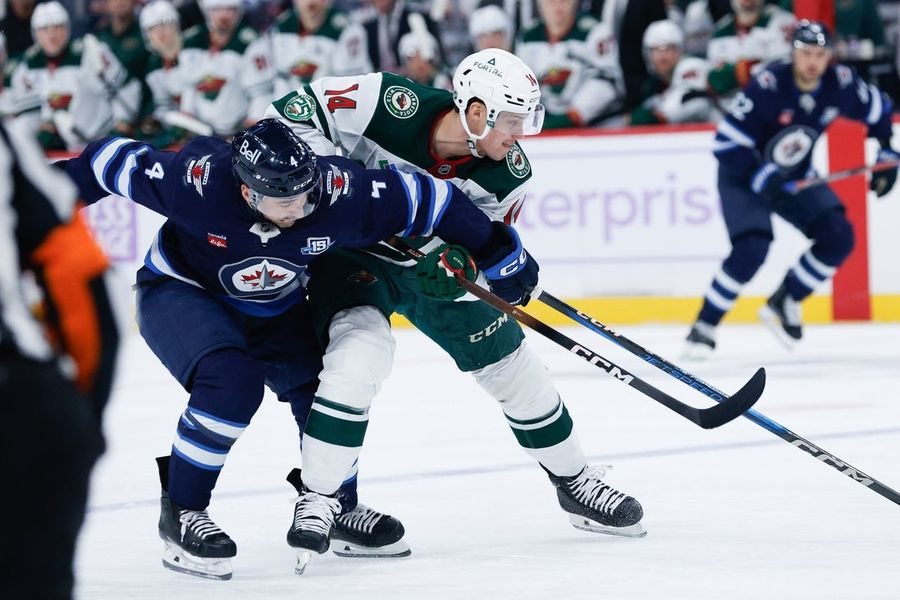 NHL: Minnesota Wild at Winnipeg Jets