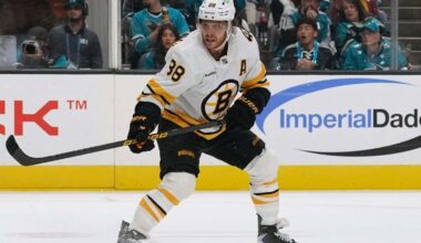 Bruins' David Pastrnak, Charlie McAvoy could return this week