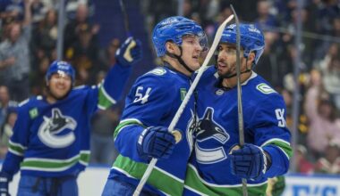 Canucks look to build off young players' success vs. Red Wings