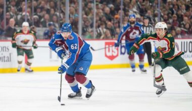 Avalanche overwhelms Wild for fifth straight win