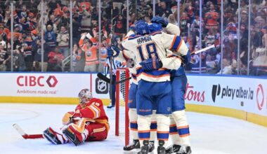 Flames need more intensity to salvage split of home-and-home with Oilers