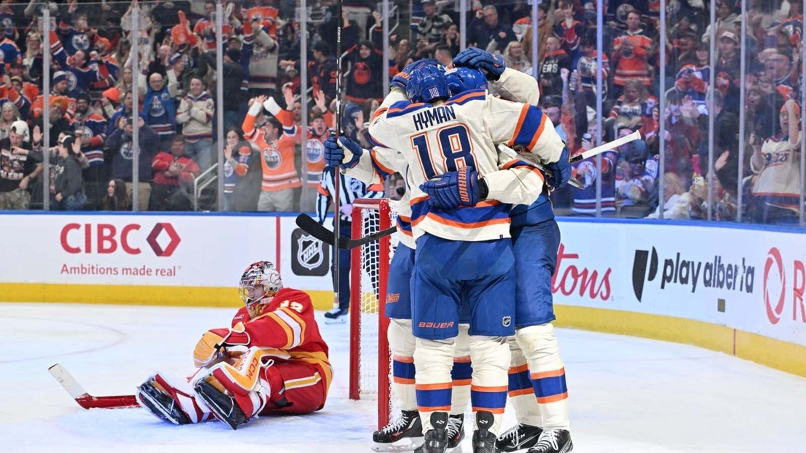 Flames need more intensity to salvage split of home-and-home with Oilers