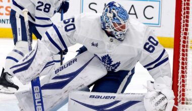 Toronto Maple Leafs unsure how long Joseph Woll will be out after suffering lower-body injury